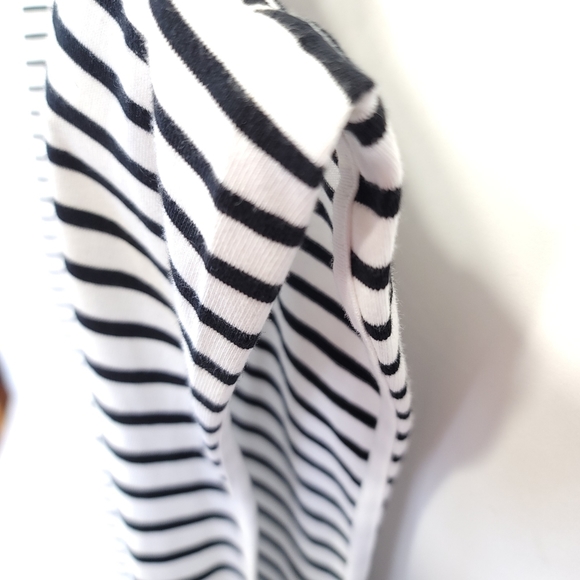 NWOT Frank And Oak Pocketd T-Shirt Dress XL  Indigo & White Stripes - Picture 10 of 10